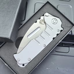 USA Stock Medford Folding D2 Tool, Full D2 Steel Construction, Heavy Weight EDC Pocket Multi-Tool, Utility Razor, Fast Shipping 1 Day Dispatch