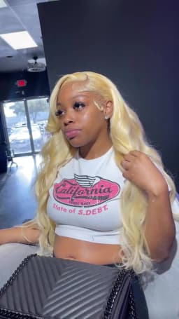 613 13x4 13x6 360 Lace Frontal Wig Body Wave Lace Front Wig 250 Density Brazilian Bone Straight Blonde Human Hair Wigs For Women