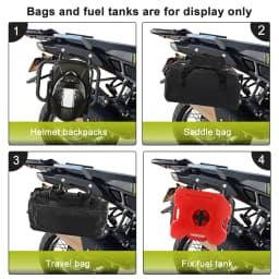 Motorcycle Side Luggage Rack Bracket Pannier Saddlebag Support Racks Saddle Bags 450MT 2024-2025 IBEX 450 2024-2025 For CFMOTO