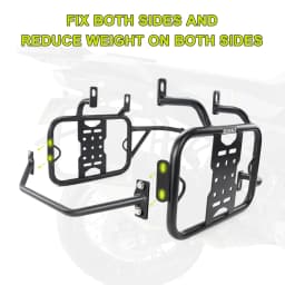 Motorcycle Side Luggage Rack Bracket Pannier Saddlebag Support Racks Saddle Bags 450MT 2024-2025 IBEX 450 2024-2025 For CFMOTO