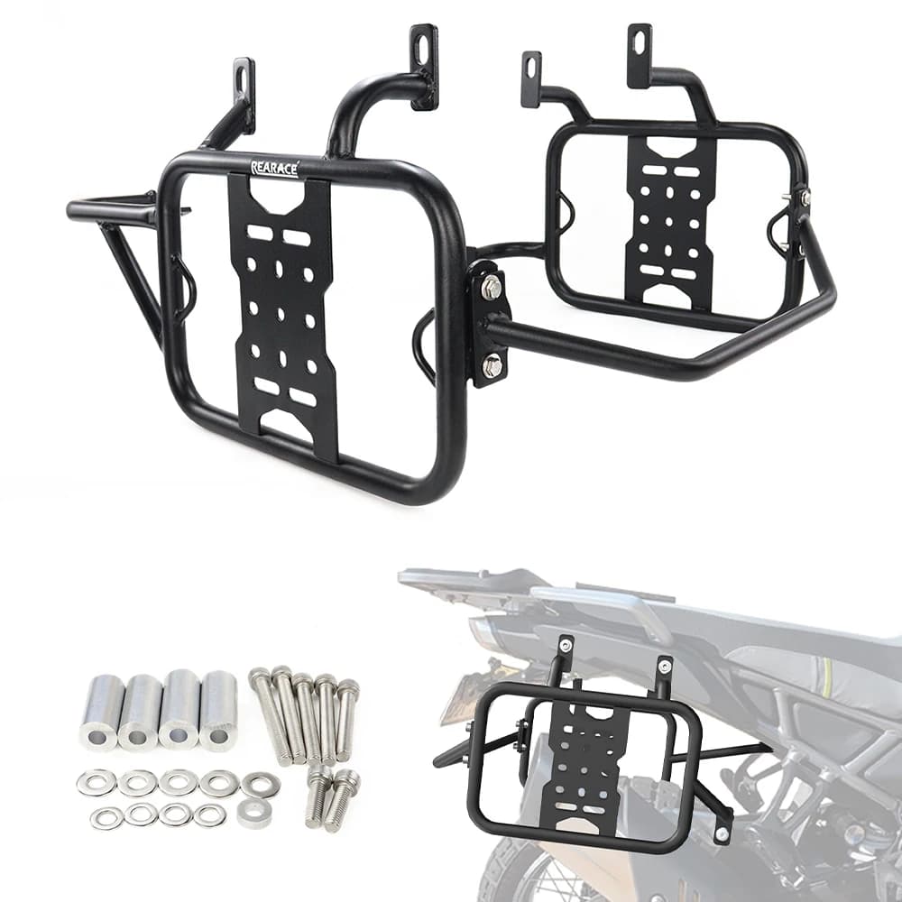 Motorcycle Side Luggage Rack Bracket Pannier Saddlebag Support Racks Saddle Bags 450MT 2024-2025 IBEX 450 2024-2025 For CFMOTO