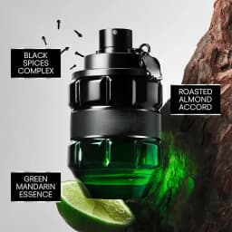 Viktor and Rolf Spice Extreme EDP for Men 3.0 Fl Oz Warm Woody Spicy Fragrance with Cinnamon Saffron Heart and Vanilla Woody Amber Base Ideal Gift for Husband Boyfriend Anniversary Birthday