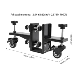 2pcs Door Installation Tools Portable Home Door Positioning fixture w/Pressure Plate Holder for Doors with thickness of 1-2.375in