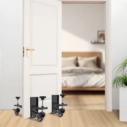 2pcs Door Installation Tools Portable Home Door Positioning fixture w/Pressure Plate Holder for Doors with thickness of 1-2.375in