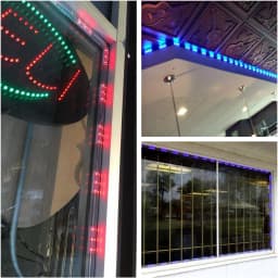 200PCS UL Listed RGB LED Module Kit, 110FT 5050 SMD LED Module Lights IP65 for Signs Storefront Window Advertising Décor