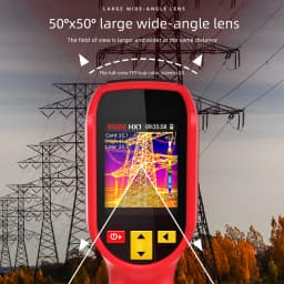 BSIDE New Thermal Imager Handheld Thermometer -20~550C 15 Disc PC Analysis Software Water Leak & Floor Heating Detection