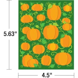 6 Sheets of Pumpkin Stickers for Halloween Celebrations Ideal for Treat Bags Party Favors Reward Charts for Teacher Planners an