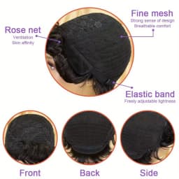 Short Pixie Cut Straight Human Hair Wig with Bangs 180% Density Brazilian Wig Basics Style Full Machine Made
