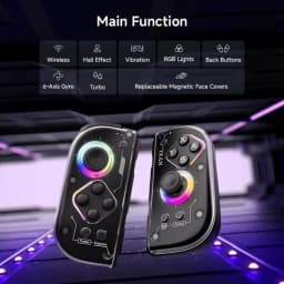 NYXI Hyperion 2 Wireless Game Controller Dual Hall Joycon Gamepad for NintendoSwitch/Switch OLED/Switch Lite Controller