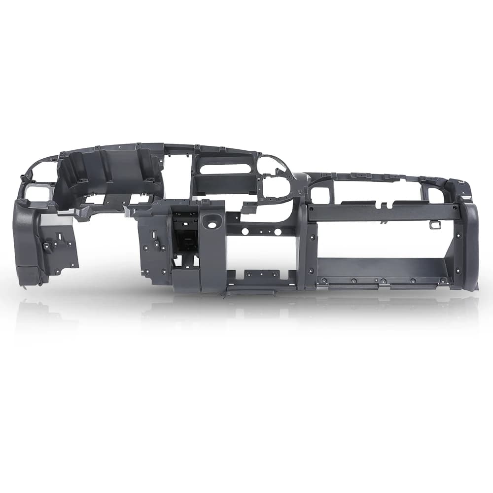 Dash Dashboard Core Structure Frame Single Aux Compatible with Dodge Ram 1500 2500 3500 1998-2001 Grey