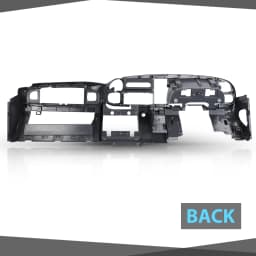 Dash Dashboard Core Structure Frame Single Aux Compatible with Dodge Ram 1500 2500 3500 1998-2001 Grey
