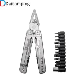Daicamping DL10 Pocket Multi Folding Knife Plier Multi-purpose Clamp Outdoor EDC Multitools Survival Gear Clip Hand Tool Sets
