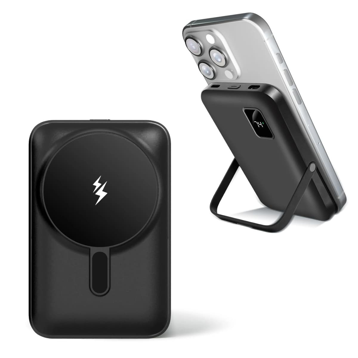 Magnetic Power Bank 10000mAh Wireless Charger 20W Fast Charging Portable External Battery Pack for iPhone 15/14/13/12 Series
