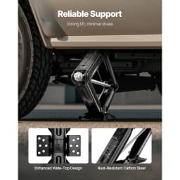 SucceBuy 5000/6500/9000 lbs RV Scissor Jacks RV Stabilizer Leveling Scissor Jacks, Set of 4, Heavy Duty Stabilizer Jack for RV