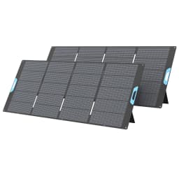 E-POWO 800W / 400W Portable Solar Panel, Foldable & Durable, Complete with an Adjustable Kickstand Case, Waterproof IP67 for RV