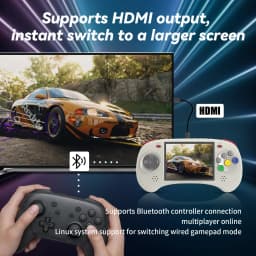 ANBERNIC RG ARC-D RG ARC-S Retro Games RK3566 4.0INCH 640*480 Handheld Game Console Emulator LINUX Android System 3500mAh HD-Out