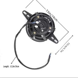 4inch Universal Radiator Fan 12V 2800RPM For Go Kart for Buggy for ATVs Dirt Bike Motorcycle Electric Cooling Fan