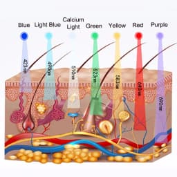 Colorful Photon Oxygen Injection Moisturizing LED Mask PDT Hot Cold Spray Beauty Device for Skin Rejuvenation