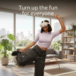 Oculus Quest 3S 256GB VR/MR Headset, Standalone All-in-One Immersive Experience Device