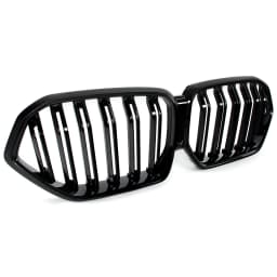 Magickit for BMW X6 G06 X6M F96 2020 2021 2022 2023 Front Kidney Bumper Grille Centre Racing Grille Gloss Black