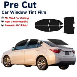 Pre-Cut Window Tint Car For Toyota Corolla 2014-2019 All Sides Sun UV-IR Blocking Heat & Glare 2Ply Window Protector Films Shade