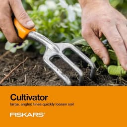 Heavy Duty 3-Piece Garden Tools, Magnesium Alloy with Centimeter Scale, Soft Grip Handle Reduces Fatigue, for Yard Work