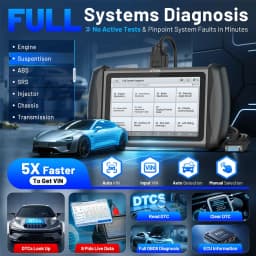 XTOOL IP616 Added Bi-directional Test Automotive Scanner Full System OBD2 Diagnostic Tools CAN FD DOIP 34 Reset Key Programming