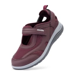 Fitville Women's Sandals Mary Jane Casual Shoes Widened Toe For Swollen Feet Lightweight Breathable Outdoor Elderly Shoes Sandal