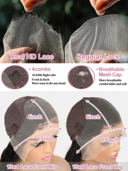 Highlight Deep Wave 13x6 HD Lace Frontal Wig Human Hair 40 42 Inch Honey Blond Curly 13x4 Lace Front Wigs For Women Pre Plucked