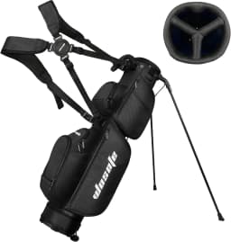 3-Way Dividers, Fits 5-9 Clubs - Small Sunday Lightweight Golf Stand Bag - for Men & Women, Par 3, Driving Range & Executive