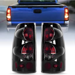 Nilight Taillight Assembly Compatible with 1999- 2007 Chevy Silverado 1500 2500 3500 99-02 GMC Sierra Rear Lamp Replacement 2PCS