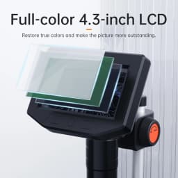 4.3 Inch LCD Digital Microscope 1000X Zoom 1080P HD Video Microscope With 8 LED Linght Portable USB Microscope For Soldering PCB
