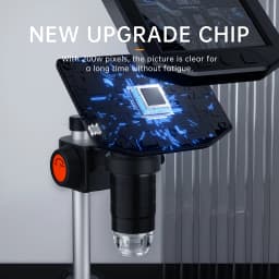 4.3 Inch LCD Digital Microscope 1000X Zoom 1080P HD Video Microscope With 8 LED Linght Portable USB Microscope For Soldering PCB