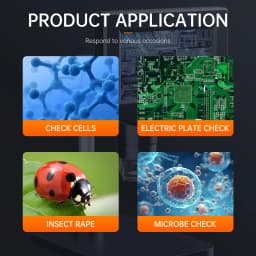 4.3 Inch LCD Digital Microscope 1000X Zoom 1080P HD Video Microscope With 8 LED Linght Portable USB Microscope For Soldering PCB
