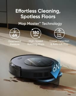 Refurbished eufy Omni C20 Robot Vacuum and Mop Combo, All-in-One Station(3-Month Warranty)