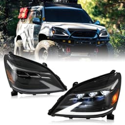 Front Head Lamp Assembly For Lexus GX470 2003-2008 Auto Headlight Replacement Car Front Head Light Oem Plug And Play