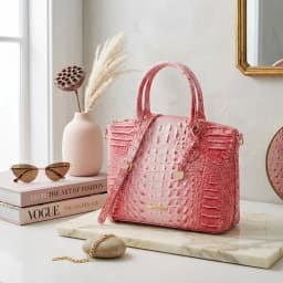 Embossed Dome Tote Bag for Women Convertible Top Handle Shoulder Bag with Detachable Strap Zipper Closure Lightweight Portable Daily Purse Ideal for Outdoor Hiking Camping Travel Weekend Getaway Daily Commute Casual Outing and Multi Occasion Daily Use