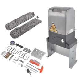 AP03 3300lbs 550W Automatic Motor Remote Kit Gate Operator for Sliding Gate with Wireless Keyboard 4 Remote Controls APP Control