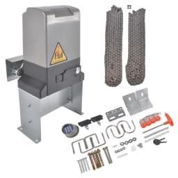 AP03 3300lbs 550W Automatic Motor Remote Kit Gate Operator for Sliding Gate with Wireless Keyboard 4 Remote Controls APP Control