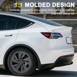 4PCS 19-Inch Wheel Cover for Tesla New Model Y Juniper Performance Hub Caps Crossflow Tire Hubcaps Full Rims Accessories 2025-26
