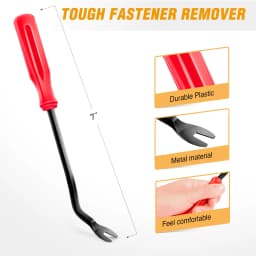 Nilight 82PCS Plastic Rivet Gun Set Fastener Remover Clip Removal Tool Kit for Car Door Panel Upholstery Trim Installation