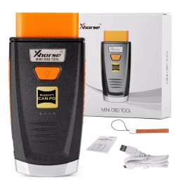 Xhorse MINI OBD TOOL V2 XDMO20 Newly Supports CANFD Protocol / LED light / 8A IMMO Box All Key Lost