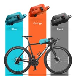 Rhinowalk Bicycle Top Tube Bag Waterproof Bike Front Frame Bag Fit MTB Road Bike Large Capacity Pannier Cycling Accessories