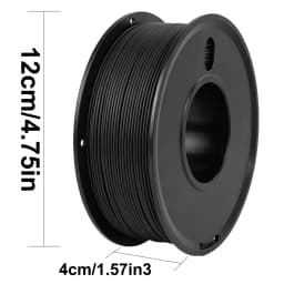black wood Filament 250g 3D Printer Filament PLA 1.75mm Dimension Accuracy +/- 0.03mm PLA black wood 3D Printing Filament