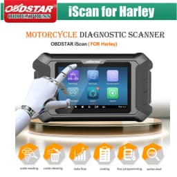 OBDSTAR iScan For Harley Davidson Motorcycle Diagnostic Scanner Support Sevice Light Reset & Key Programming