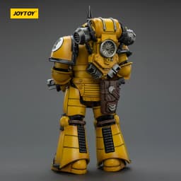 JOYTOY Warhammer 40k The Horus Heresy Imperial Fists JT02649 MKIII Tactical Space Marine 1/18 Action Figure with Bolter Collectible Model