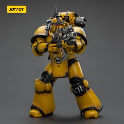 JOYTOY Warhammer 40k The Horus Heresy Imperial Fists JT02649 MKIII Tactical Space Marine 1/18 Action Figure with Bolter Collectible Model