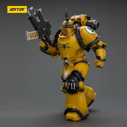 JOYTOY Warhammer 40k The Horus Heresy Imperial Fists JT02649 MKIII Tactical Space Marine 1/18 Action Figure with Bolter Collectible Model