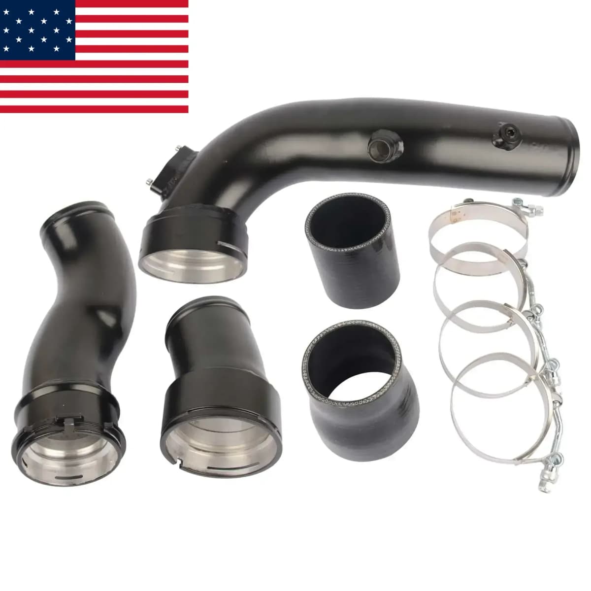 AP03 For BMW 3.0L N55 535i 640i 740i F10 F12 F13 Charge Pipe + Boost Pipe Kit