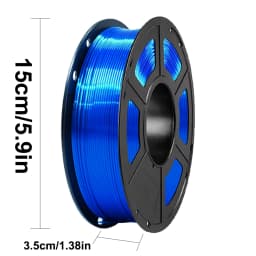 3D Printer Filament PLA silk gemstone blue Filament 250g 1.75mm Dimension Accuracy +/- 0.03mm, 3D Printing Filament
